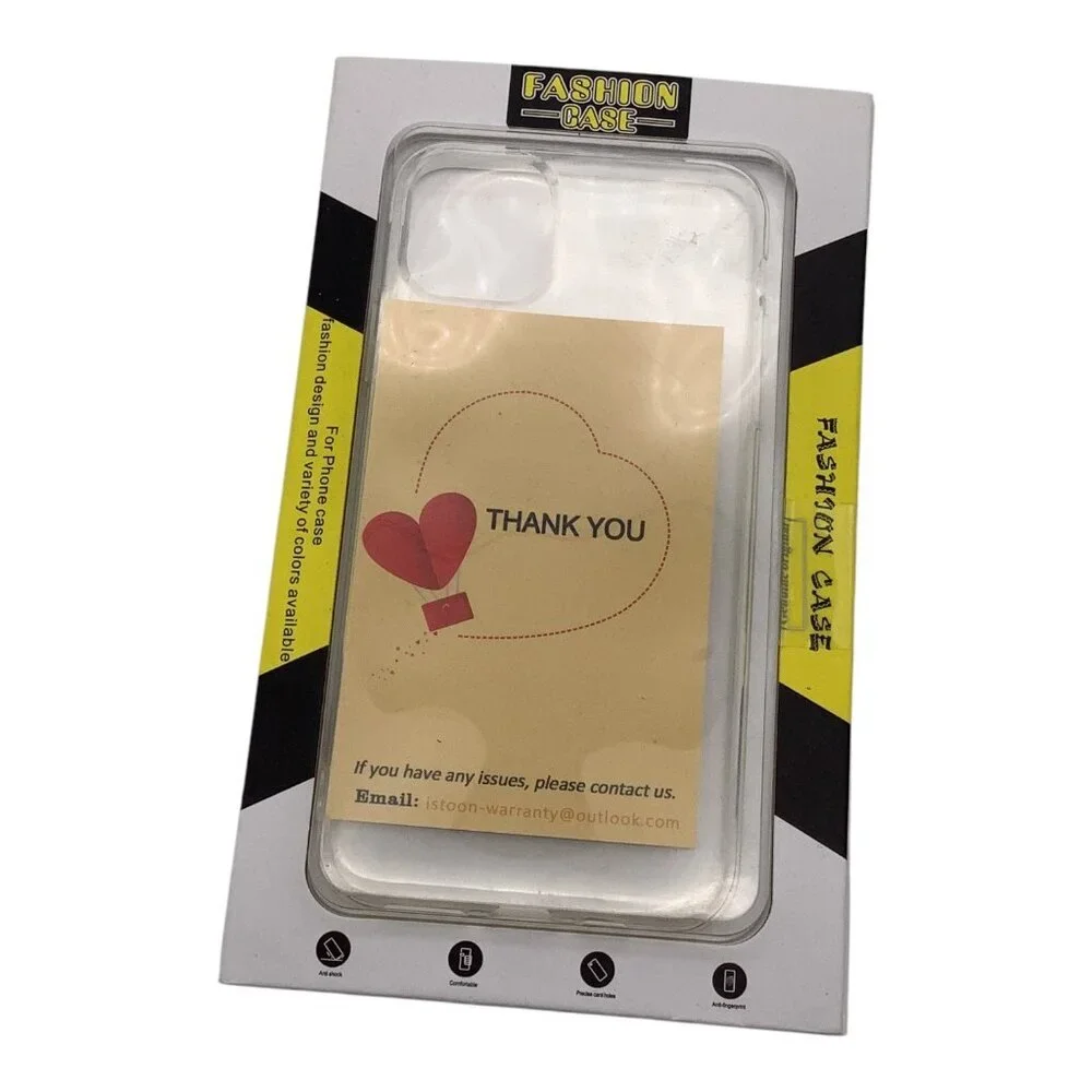 Fashion Case For iPhone 11 Pro Max Clear Durable &‎ Lightweight Design